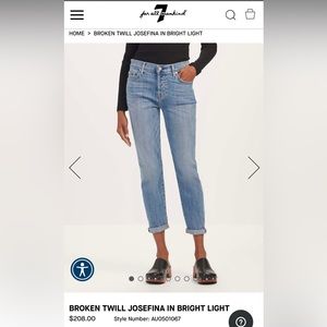 7 for all Mankind Luxe Vintage Boyfriend Jeans